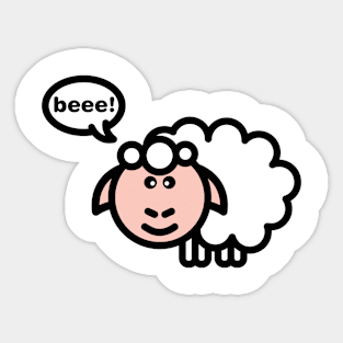 Beee the sheep Sticker